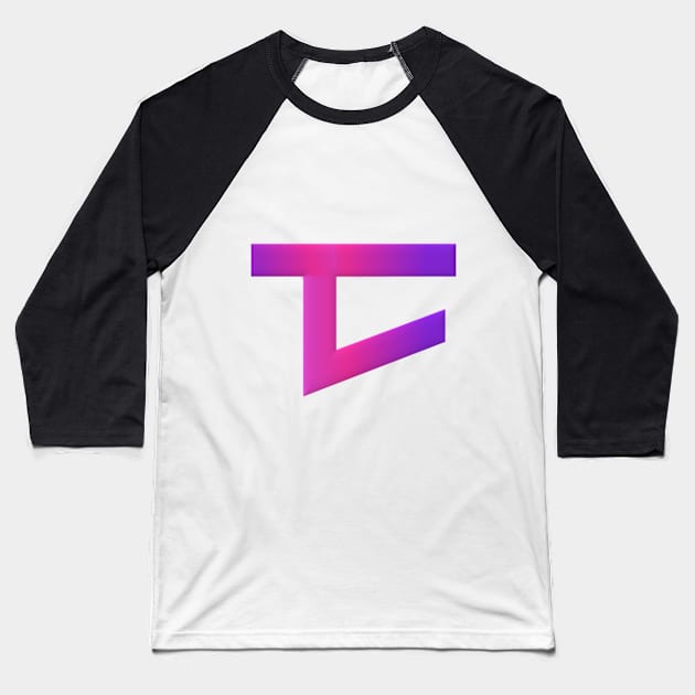 Team Clash Logo Baseball T-Shirt by SenpaiSoren